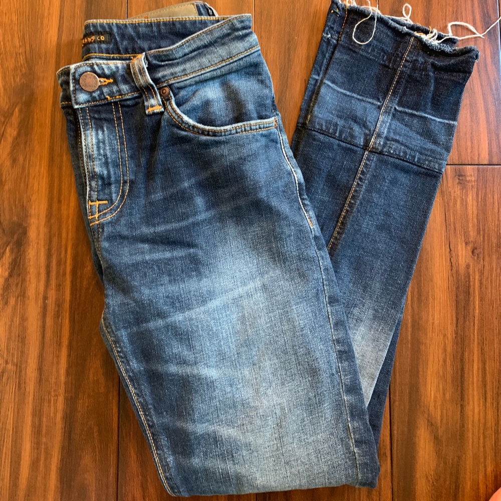 Nudie Jean Co 27W 30L Skinny
